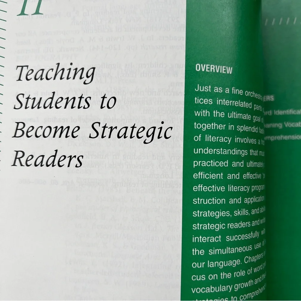 Principles and Practices of Teaching Reading textbook 8th edition 1994 Merrill
